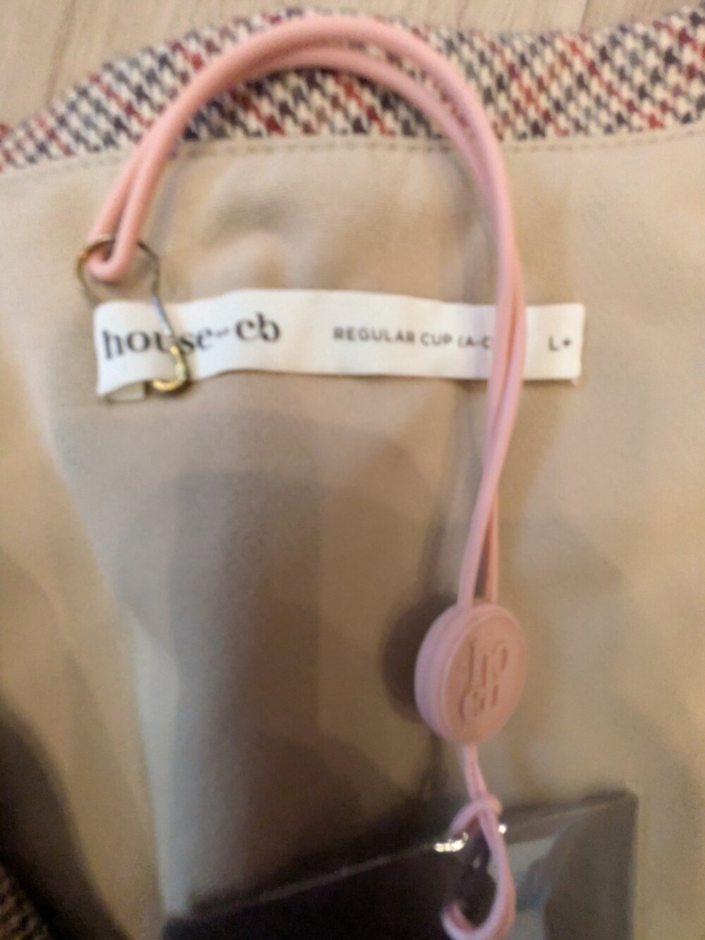 House Of CB NWT Sable Puppytooth Mini Dress Size L+ - Picture 8 of 10